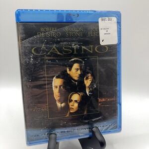 Casino (Blu-ray) Robert De Niro Joe Pesci Sharon Stone John I. Bloom James Woods